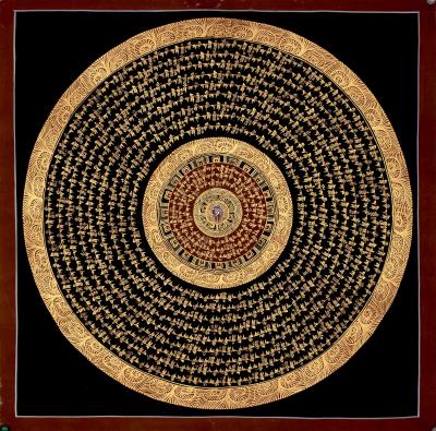 Mantra Mandala Thangka